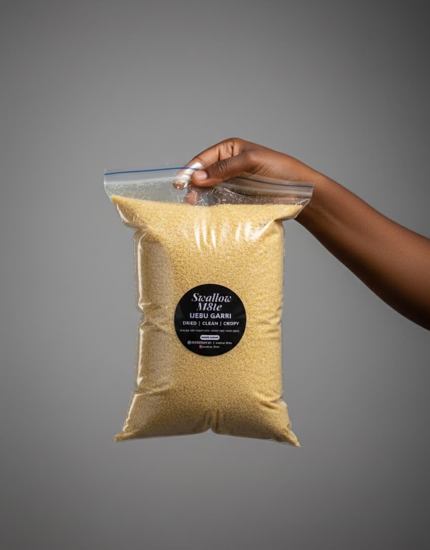 2kg of Yellow Garri