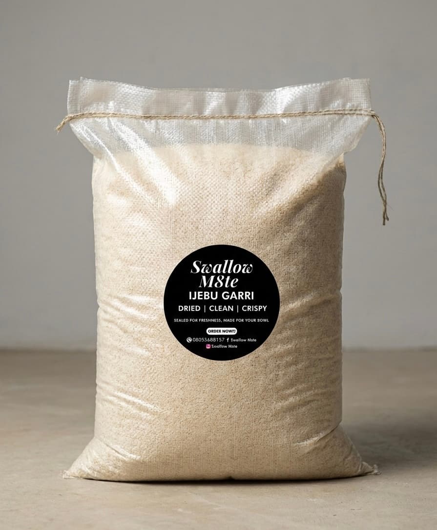 50kg (1-4bags) of Ijebu Garri